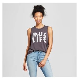 NWT Fifth Sun Mug Life Muscle Tee